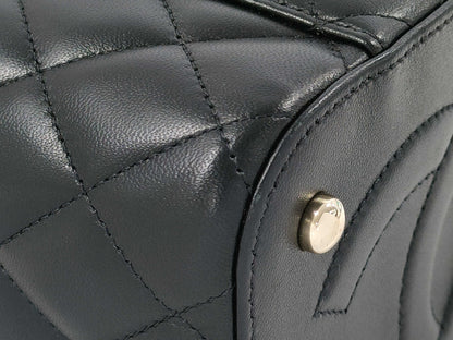 CHANEL Lambskin 2-Way Vanity Bag