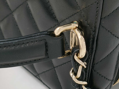 CHANEL Lambskin 2-Way Vanity Bag