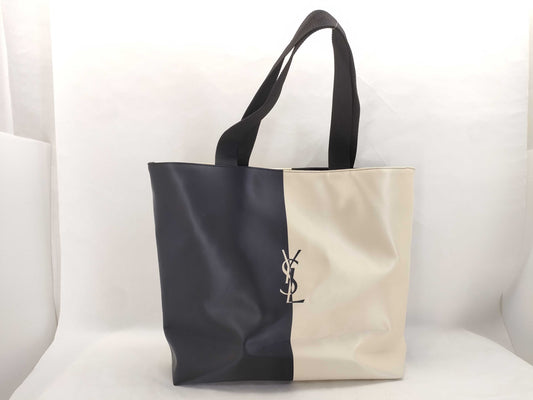 Yves Saint Laurent YSL Two-tone Tote Bag