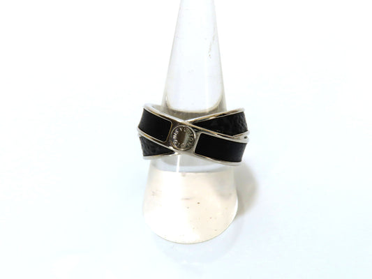 LOUIS VUITTON Monogram Empreinte Ring, Size 22