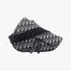 Dior Saddle Bag Gray x Navy Jacquard x Leather 21-BO-1210 Shoulder Bag