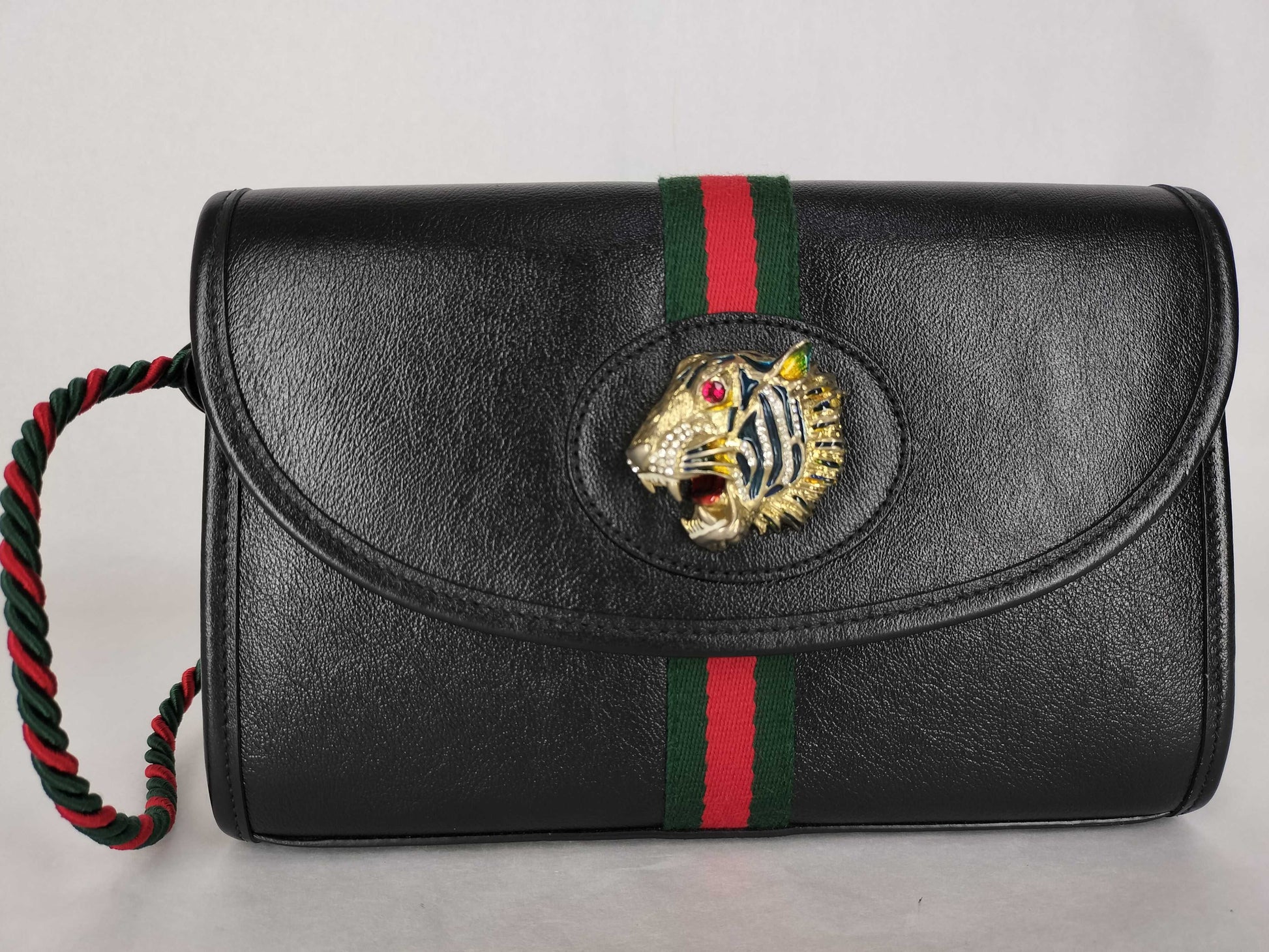 GUCCI Tiger Head Sherry Shoulder Bag
