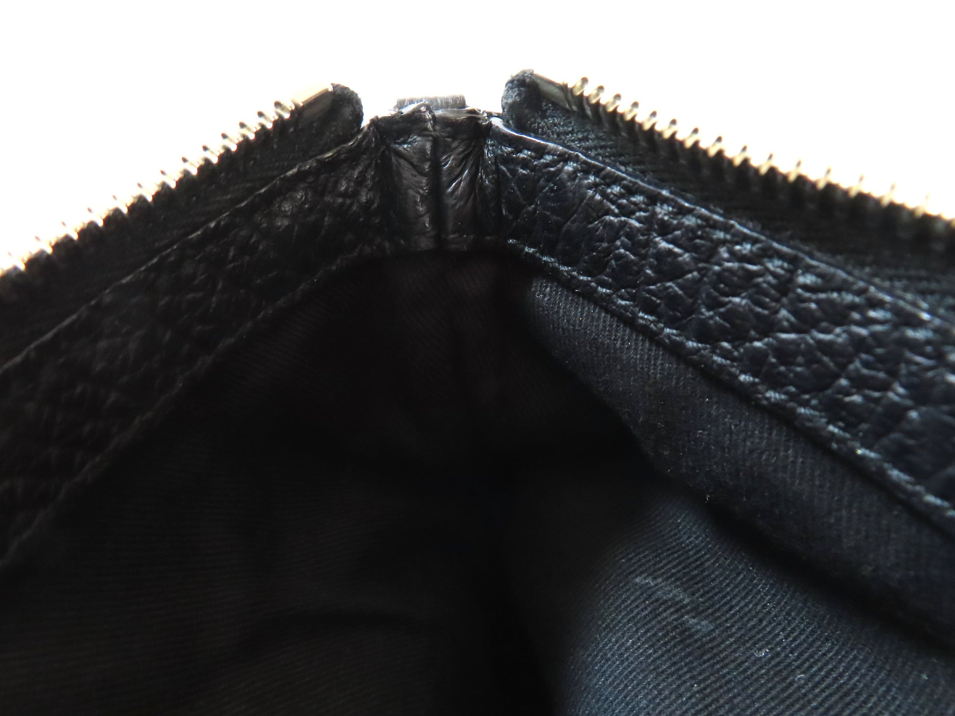 2-way handbag, leather, black