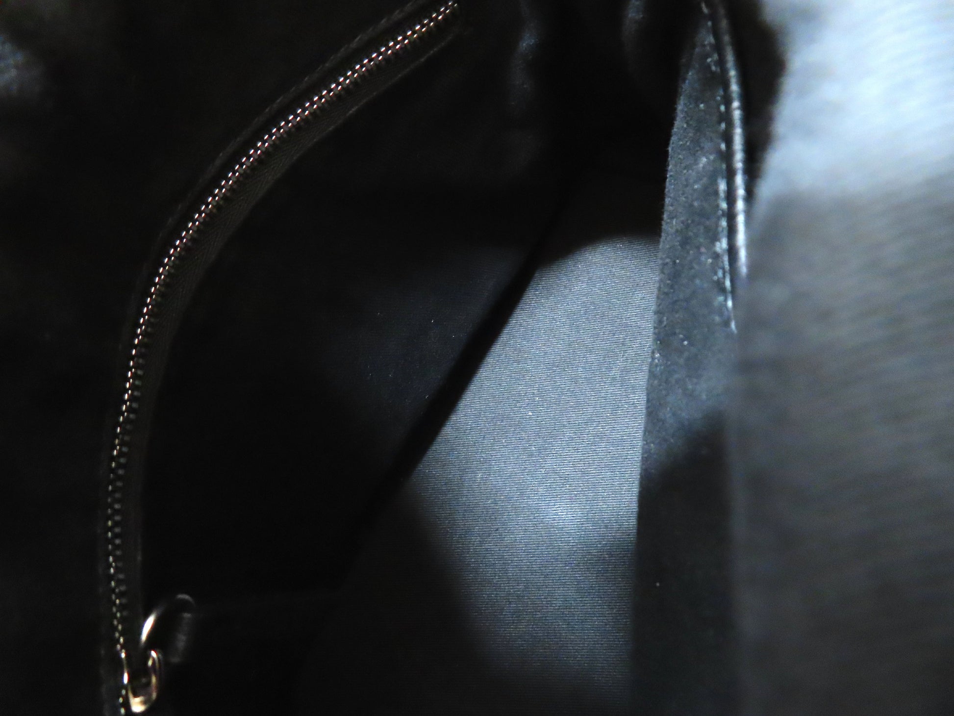 2-way handbag, leather, black