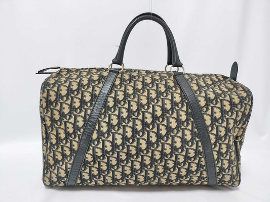 Dior Trotter Trotter Pattern Boston Bag Boston Bag