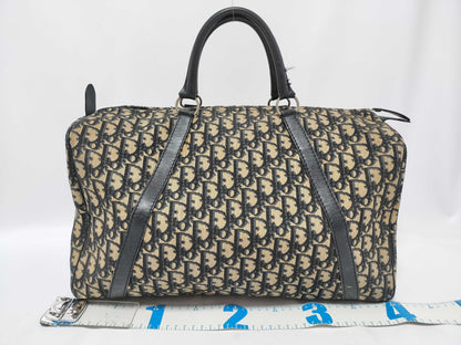 Dior Trotter Trotter Pattern Boston Bag Boston Bag