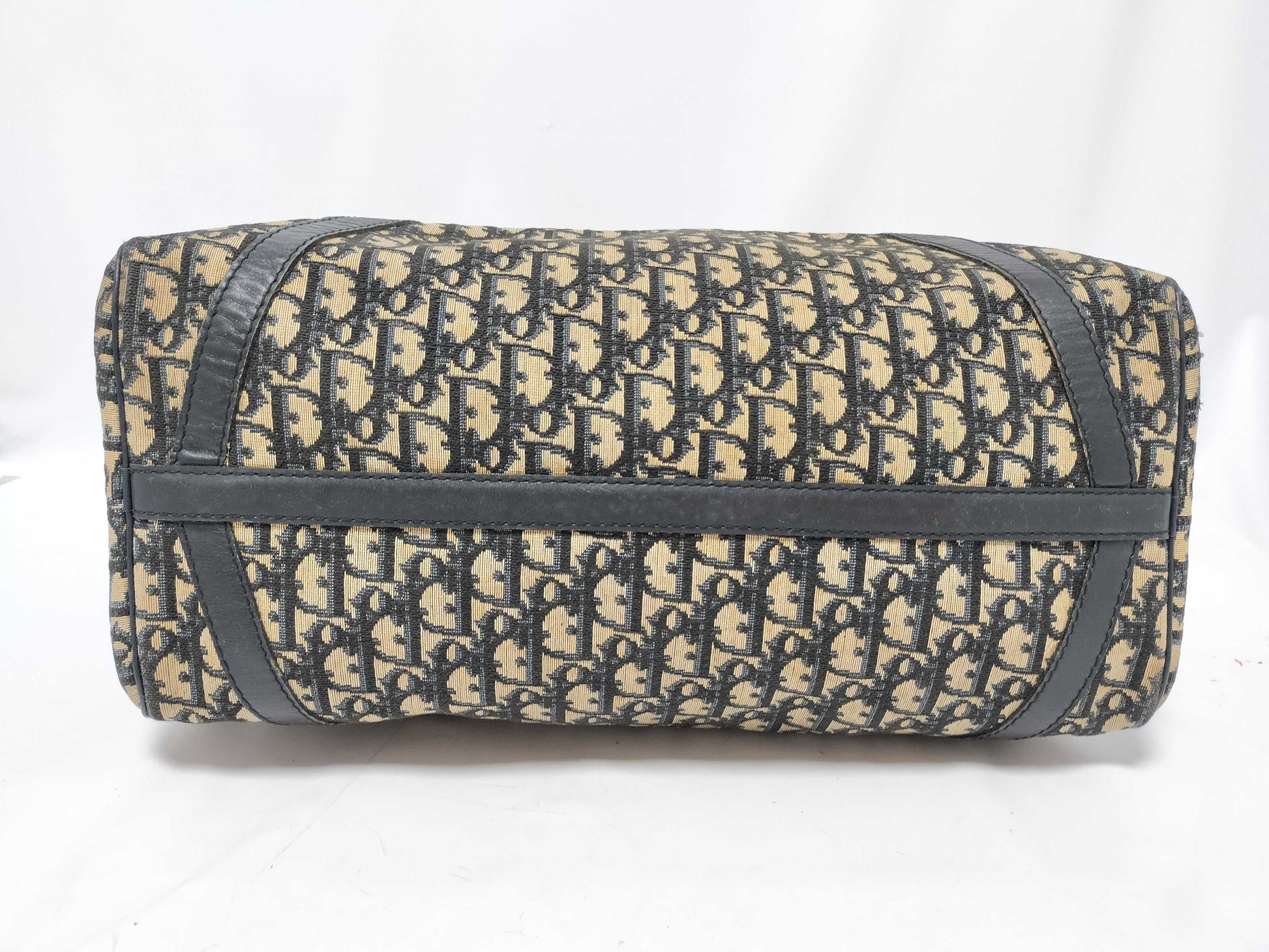 Dior Trotter Trotter Pattern Boston Bag Boston Bag