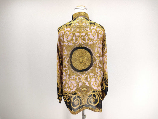 VERSACE VERSACE Versace Shirt 100% Silk Shirt