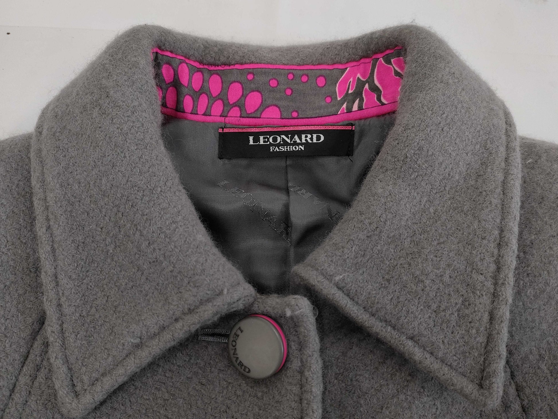 LEONARD LEONARD Coat with Belt