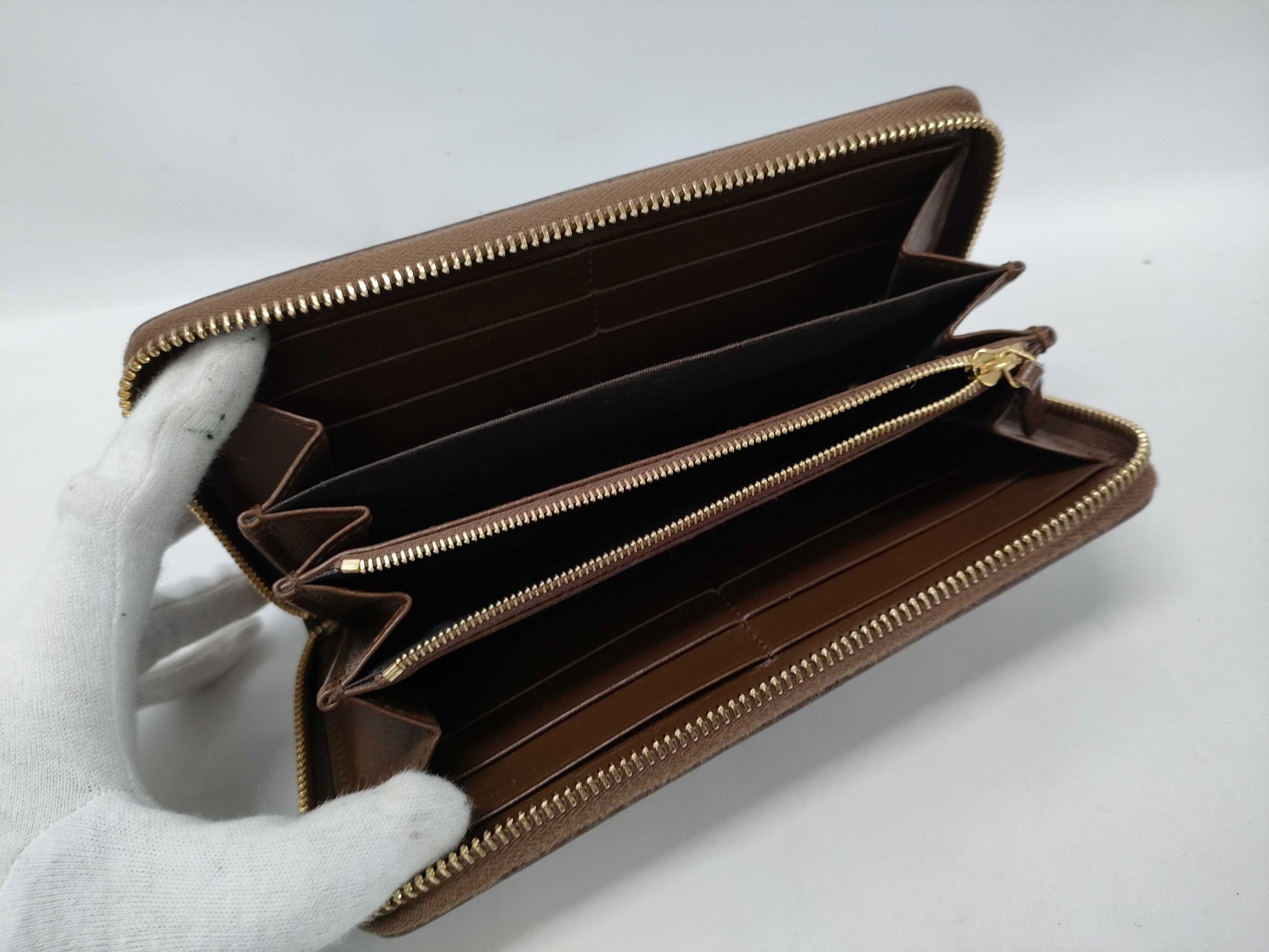 GUCCI GUCCI Long Wallet 621889 Horsebit Box Dust Bag Wallet