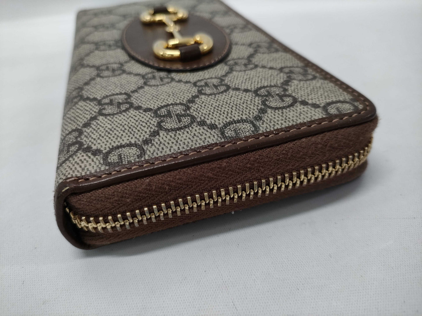 GUCCI GUCCI Long Wallet 621889 Horsebit Box Dust Bag Wallet