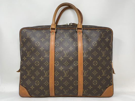 LOUIS VUITTON Porte Document Voyage Briefcase M53361 Business Bag