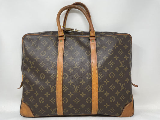 LOUIS VUITTON Porte Document Voyage Briefcase M53361 Business Bag