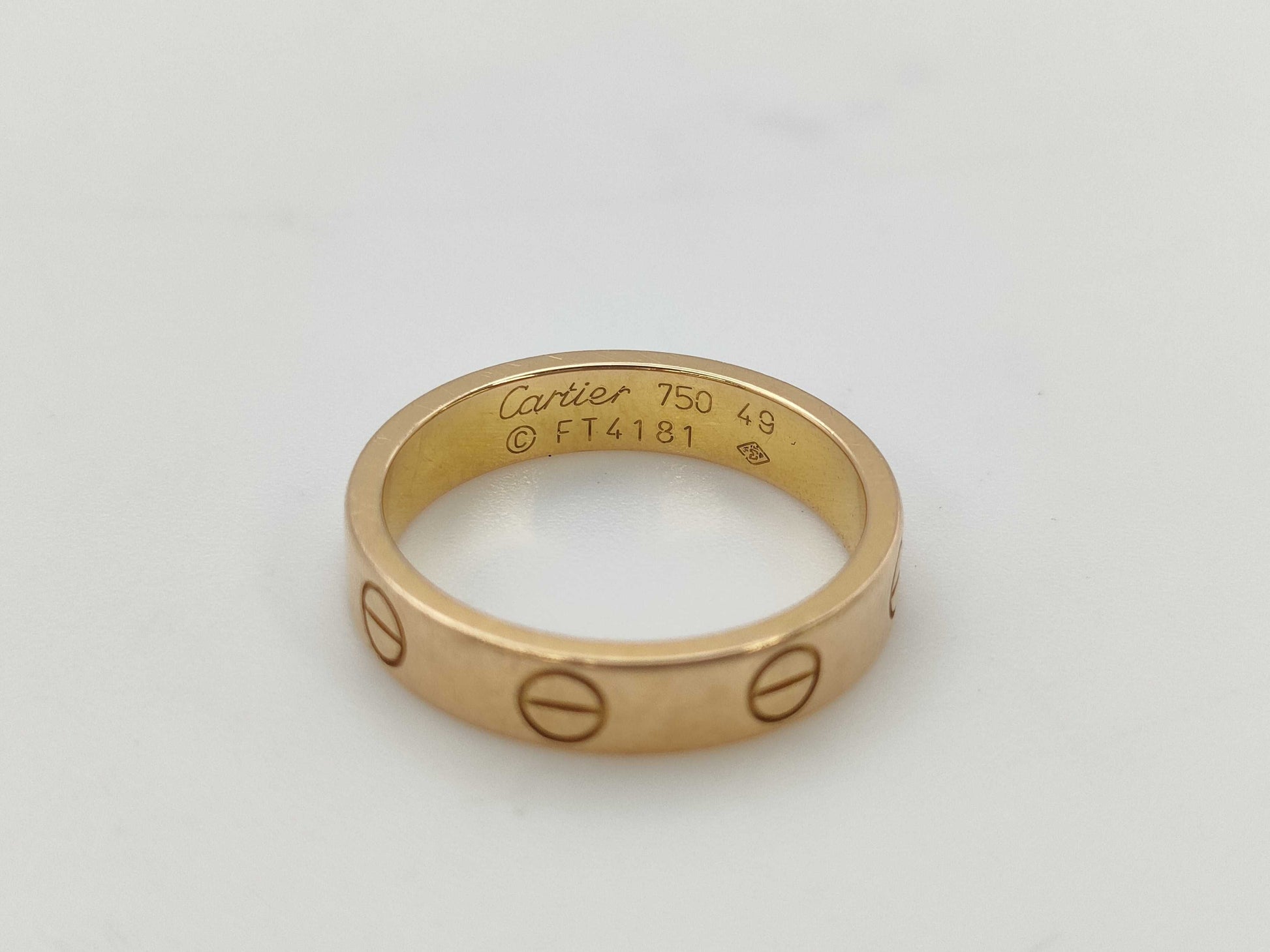 Cartier Love #49 Yellow Gold 750 3.6g Ring 