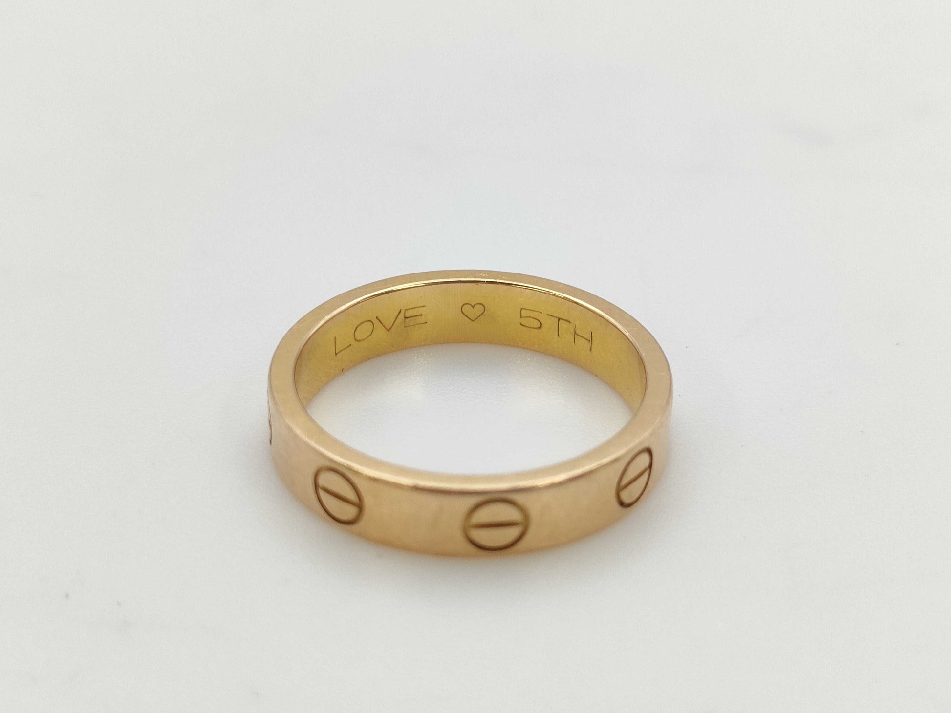 Cartier Love #49 Yellow Gold 750 3.6g Ring 