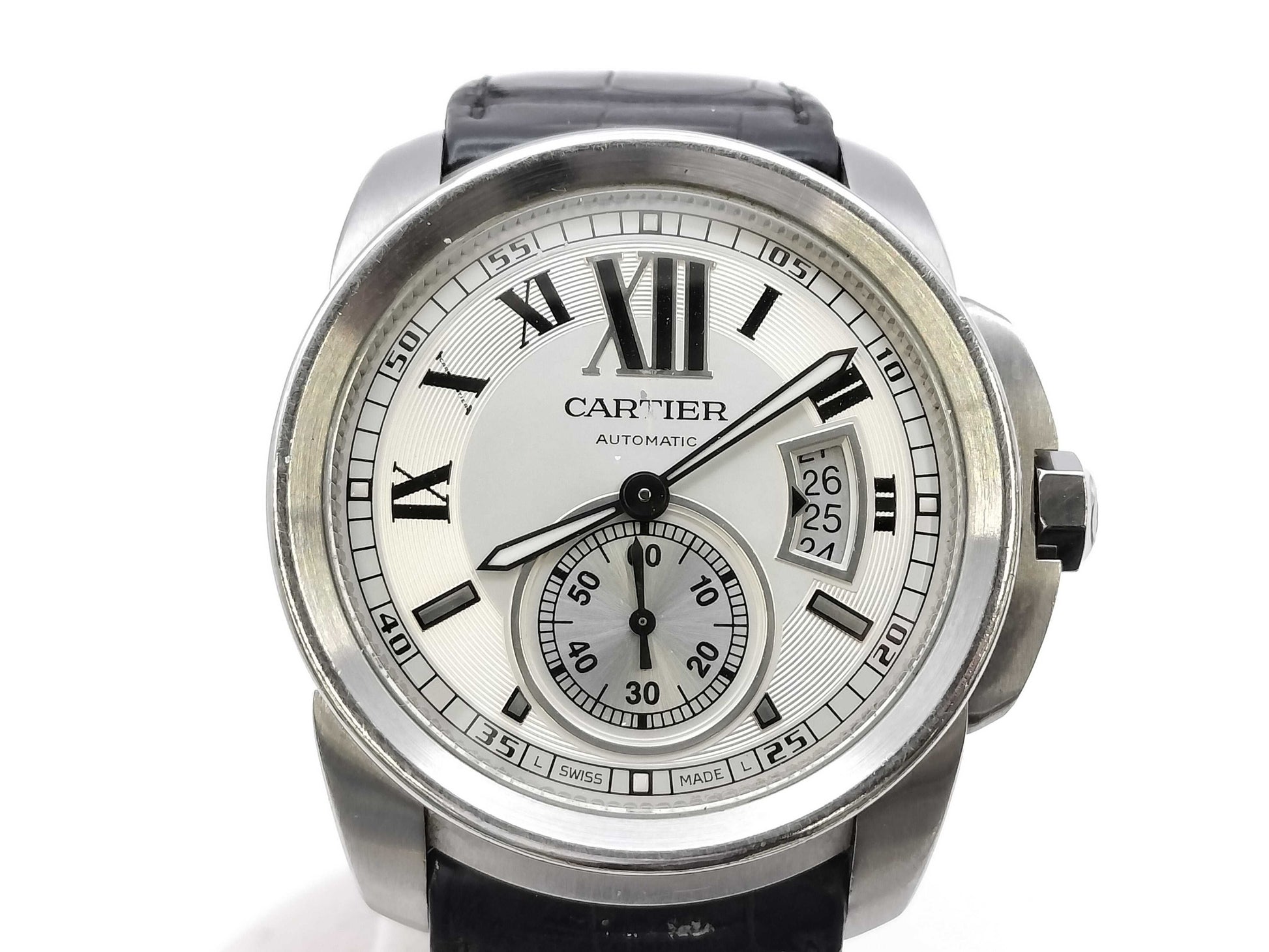 Cartier Calibre LM W7100037 3389 489141QX Automatic Men's Watch
