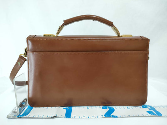 Dior Christian Dior 2-way leather bag handbag