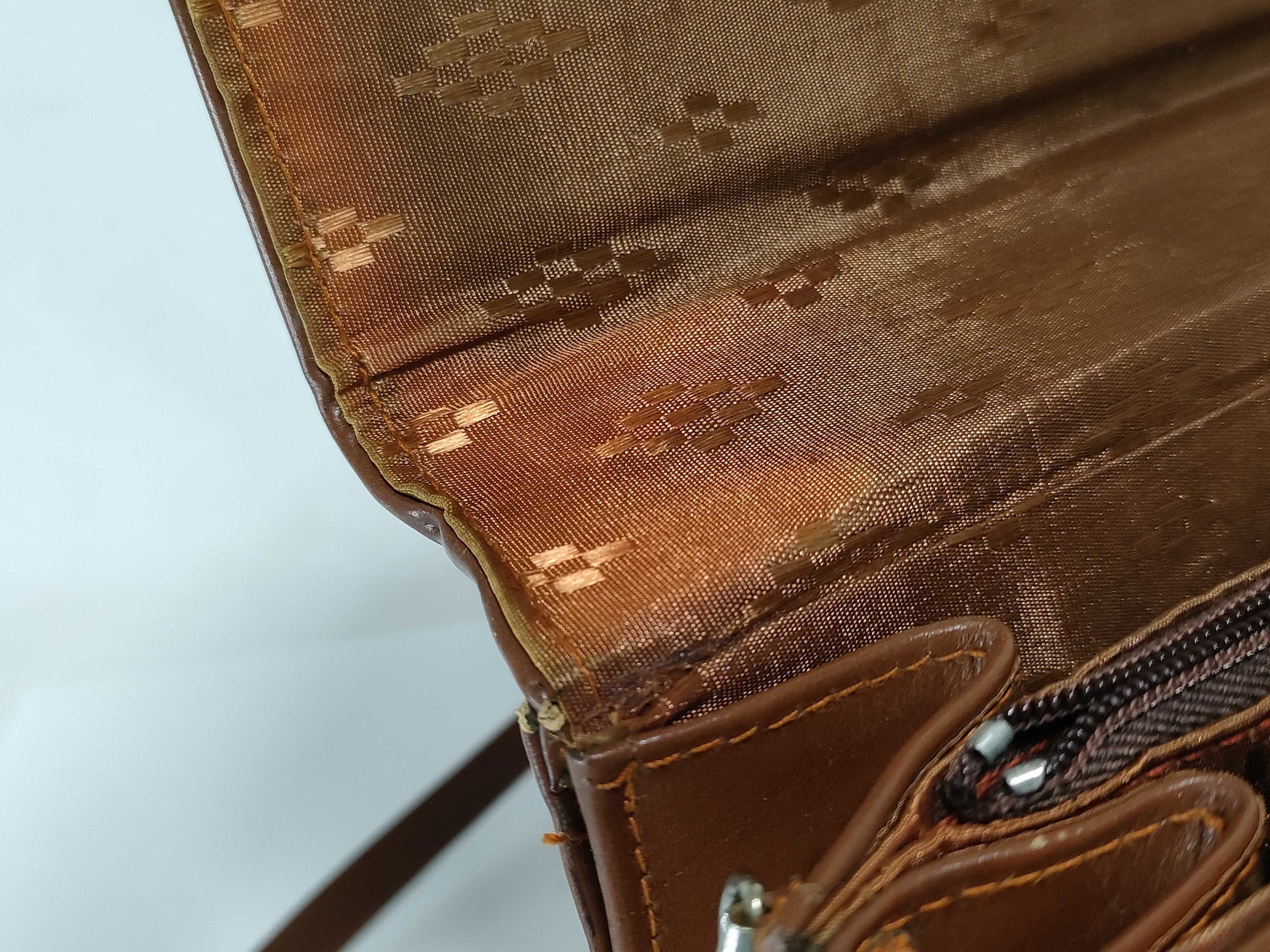 Dior Christian Dior 2-way leather bag handbag