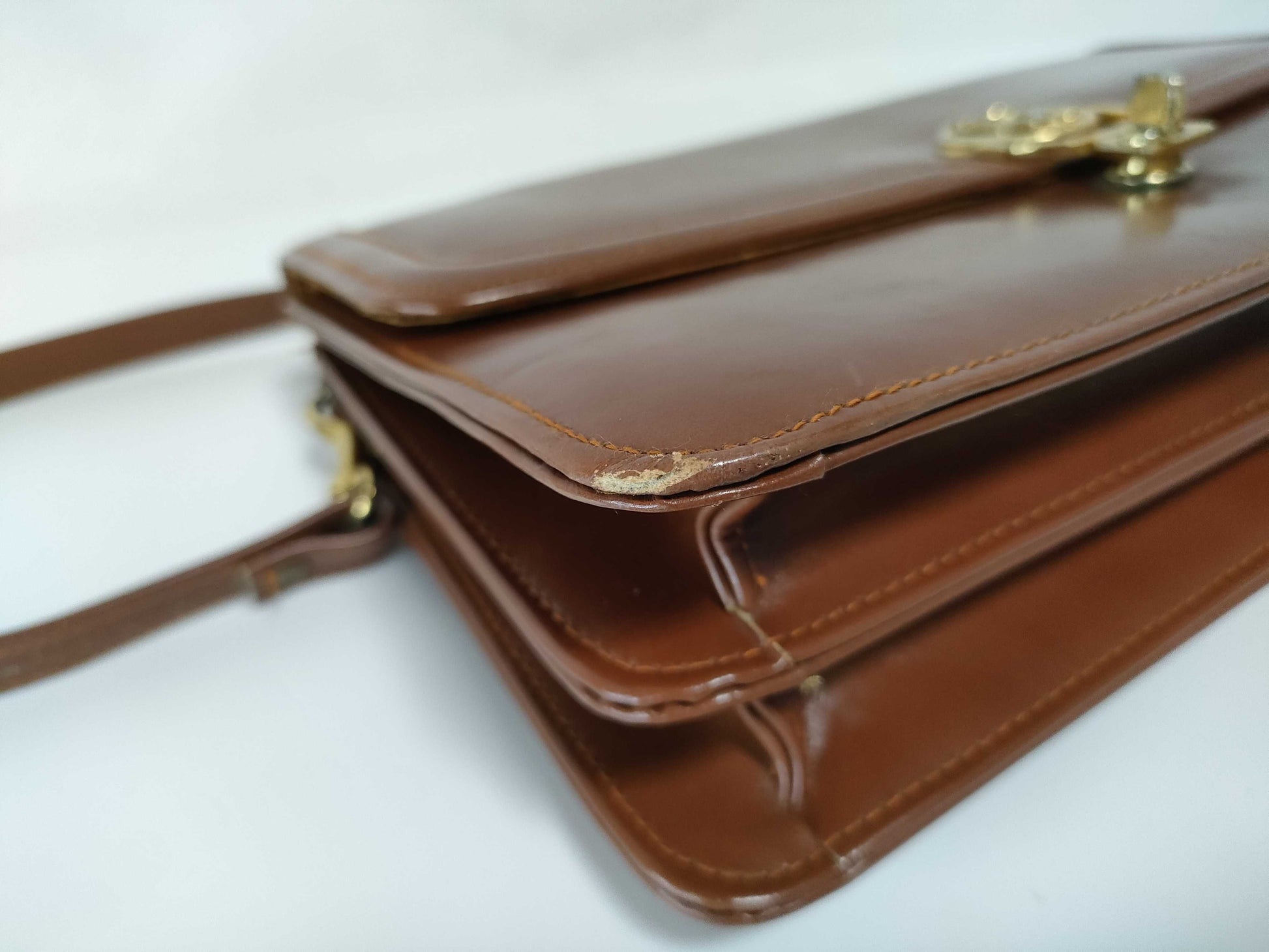 Dior Christian Dior 2-way leather bag handbag