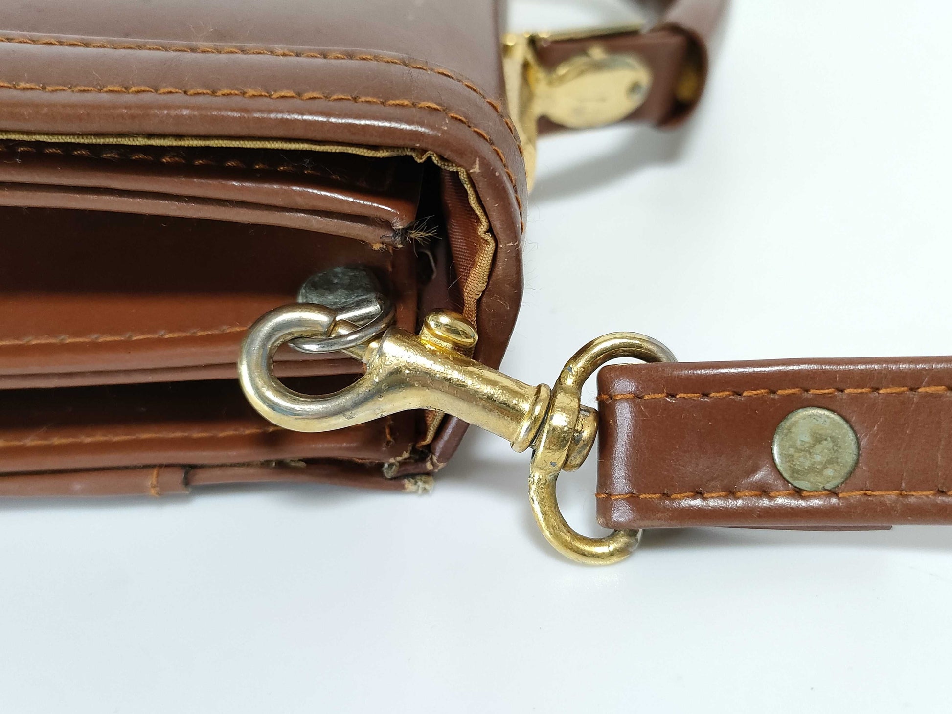 Dior Christian Dior 2-way leather bag handbag