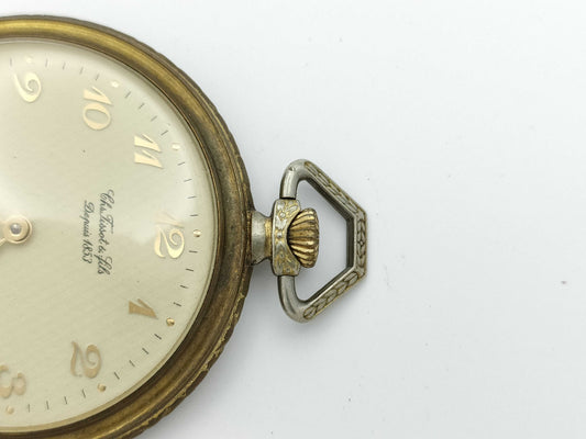 TISSOT Manual Winding Unmoving Pocket Watch