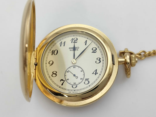 SEIKO Quartz Unmoving Pocket Watch