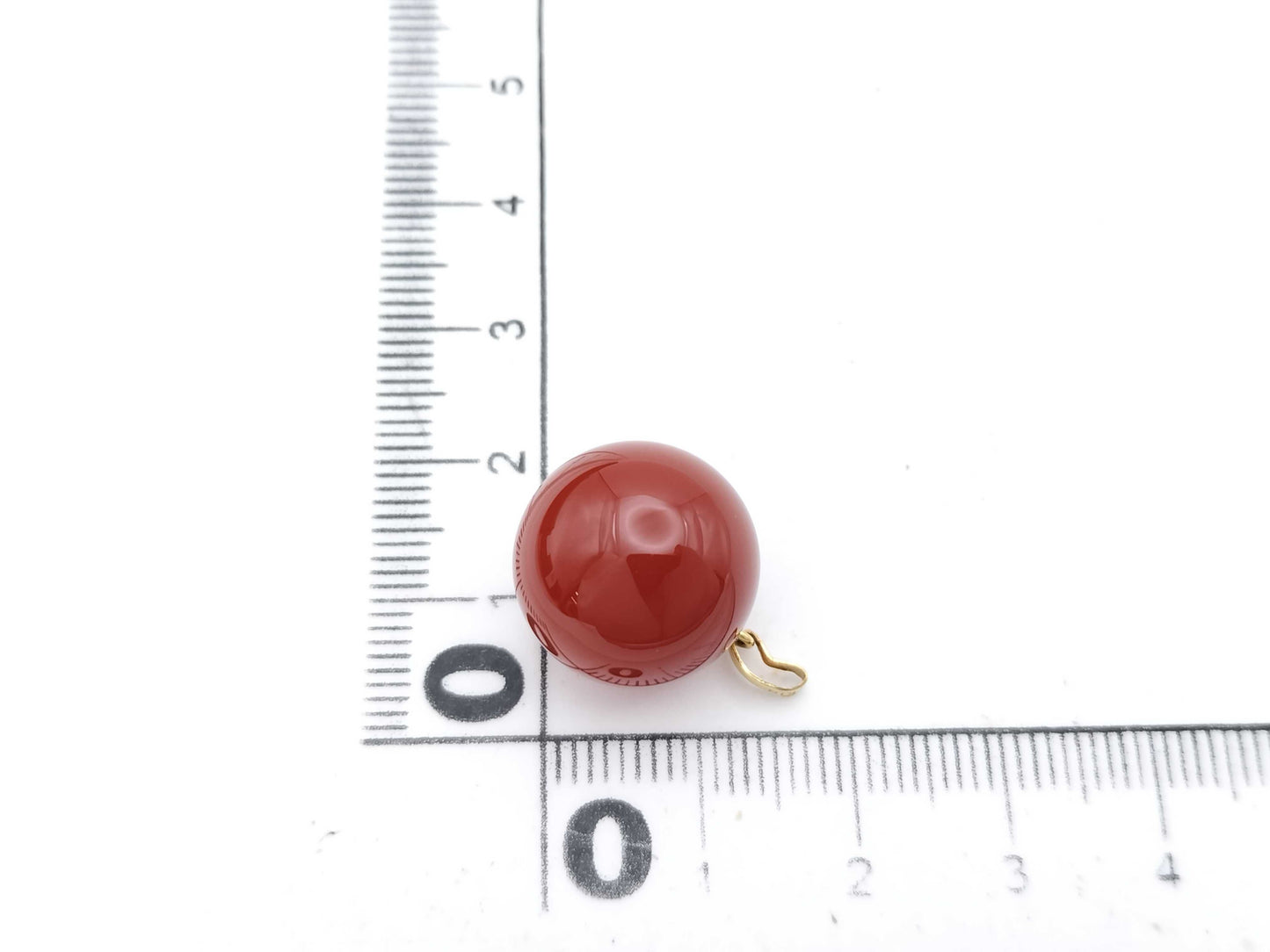 Colored Stone K18 4.8g Pendant Top 