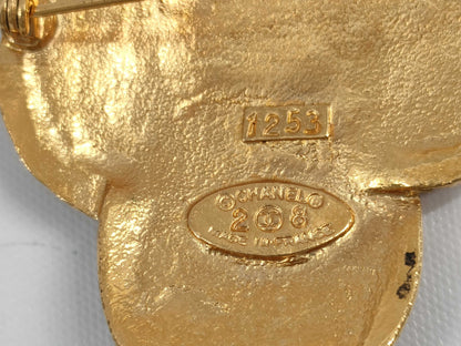 CHANEL Coco Mark Logo Brooch