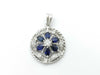 S1.06ct D0.26ct PT850 6.0g Pendant Top 