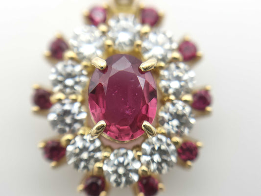 R0.373ct D0.45ct K18 1.5g Pendant Top 