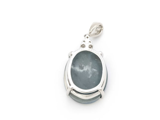 OP 10.00ct D 0.07ct PT950 4.8g Pendant Top 