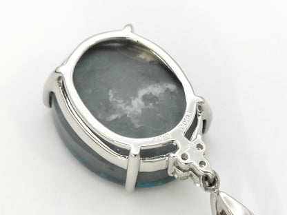 OP 10.00ct D 0.07ct PT950 4.8g Pendant Top 