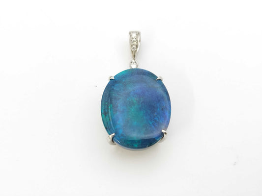 OP 10.00ct D 0.07ct PT950 4.8g Pendant Top 