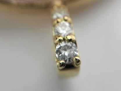 Mabe pearl pendant, approximately 18.1mm diameter, 0.03ct, 18K gold, 4.5g 
