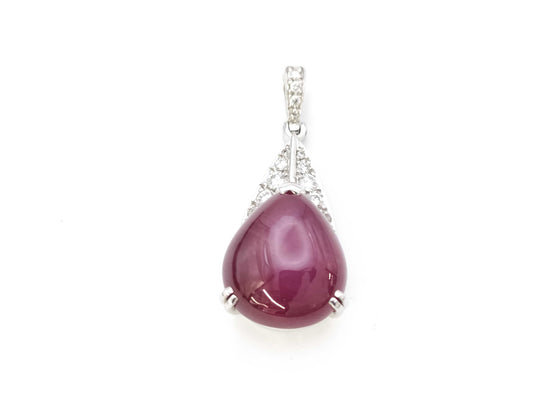 SR13.62ct D0.25ct PT900 6.5g Pendant Top 