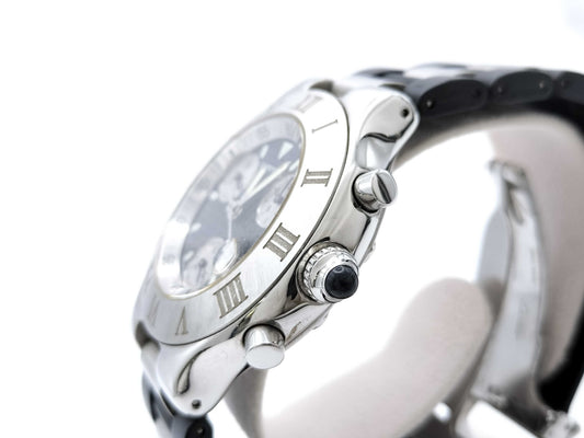 Cartier Must 21 Chronoscaph W10125U2 242486619PL Quartz Men's Watch