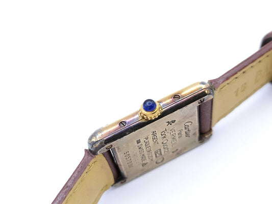 Cartier Must Tank 5057001 97044 Quartz Unmoving Women's Watch