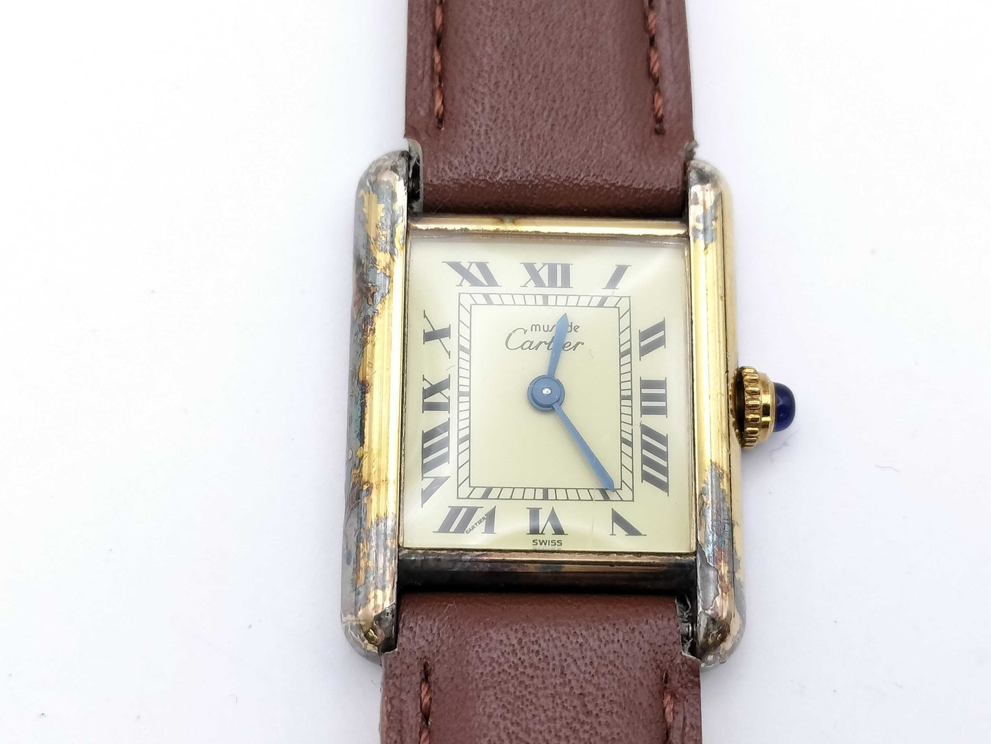 Cartier Must Tank 5057001 97044 Quartz Unmoving Women's Watch