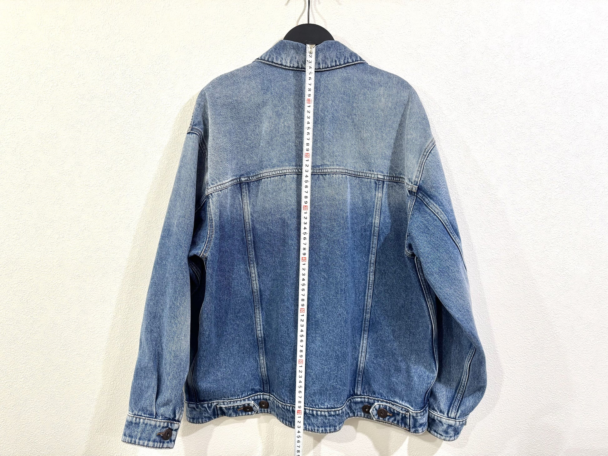 MAXMARA Max Mara Oversized Washed Denim Jacket