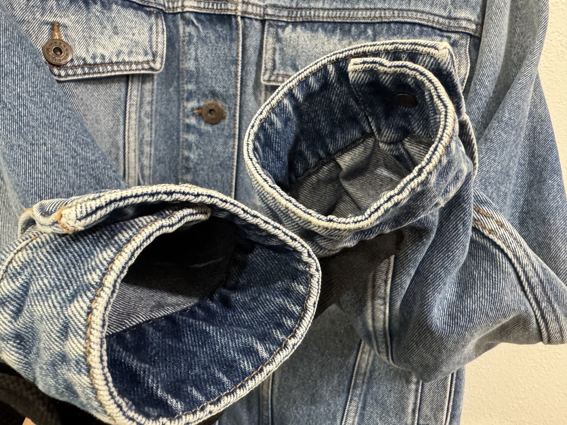 MAXMARA Max Mara Oversized Washed Denim Jacket