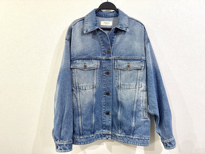 MAXMARA Max Mara Oversized Washed Denim Jacket