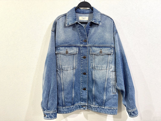 MAXMARA Max Mara Oversized Washed Denim Jacket