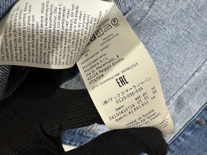 MAXMARA Max Mara Oversized Washed Denim Jacket