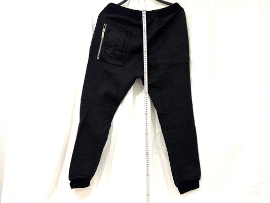 DSQUARED2 S74KA0946 16AW Compressed Wool MA-1 Design Jogger Pants 