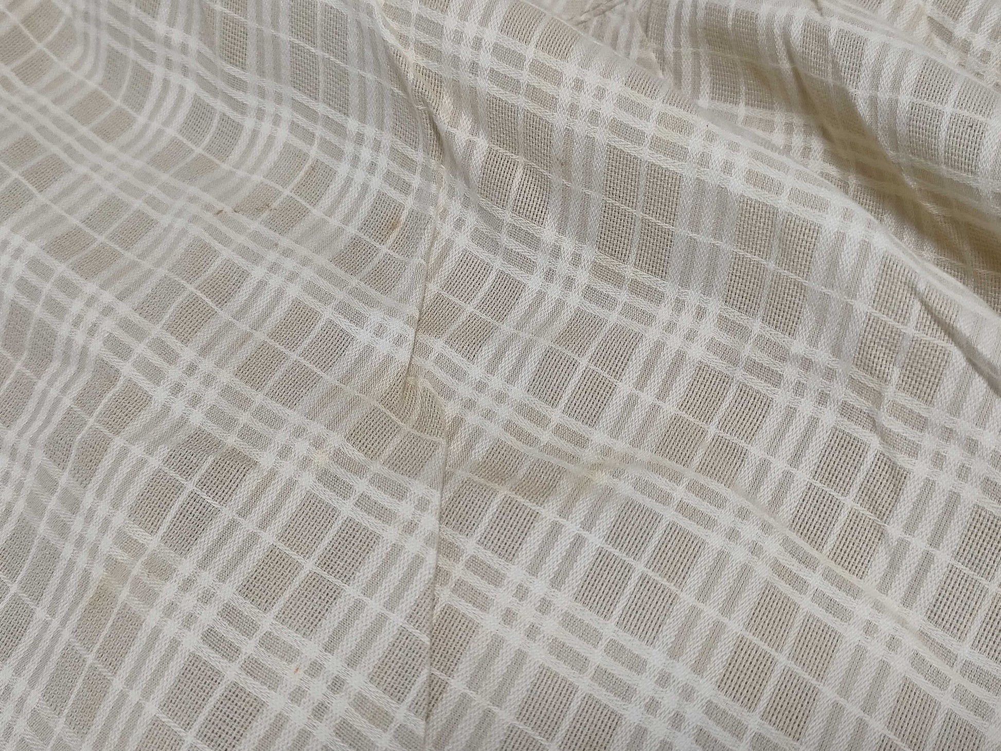 BURBERRY Blue Label London Skirt, Horse Logo Check, Cotton, Beige, FX523-418-40 #38