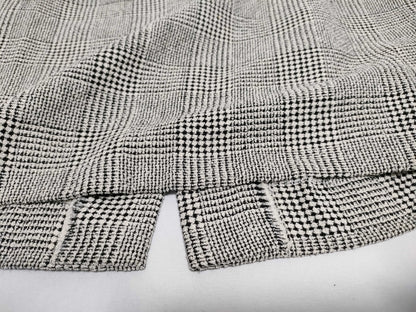 Burberrys Skirt, Check, Silk, Wool, White, Black, FXA95-130 #9 Skirt