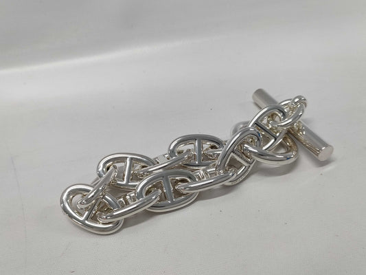 HERMES Chaine d'Ancre TGM 11-link 105.3g SV925 Bracelet Accessories: Box Bracelet/Bangle