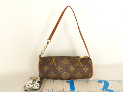 LOUIS VUITTON Monogram Papillon Pouch Business Bag