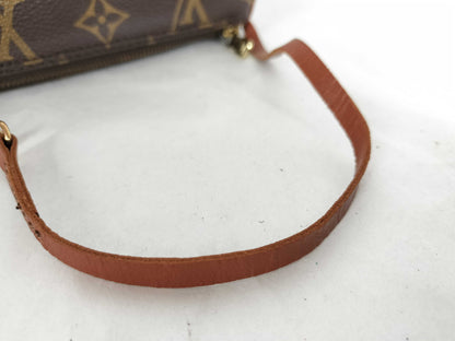 LOUIS VUITTON Monogram Papillon Pouch Business Bag