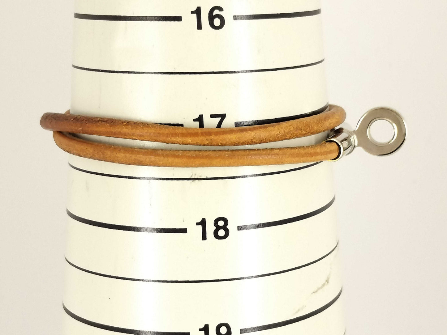 HERMES Leather Bracelet Bracelet Bangle